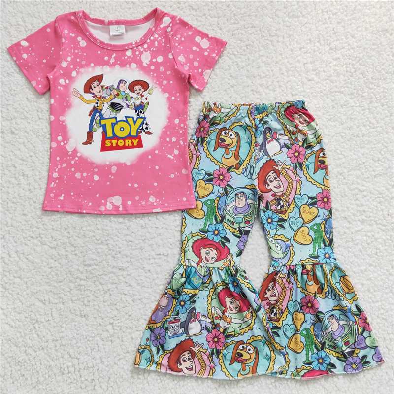 RTS NO MOQ blue and yellow zipper long sleeve outifits  Cartoon Characters