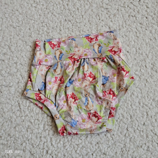 G2-4-4*; Bunny pink flower thong