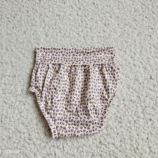 G2-4-3*[ Purple flower thong