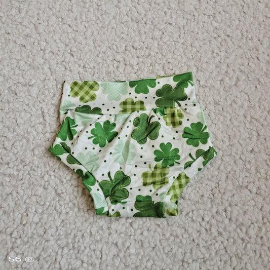 G2-8-1/* Four-leaf clover green dot thong