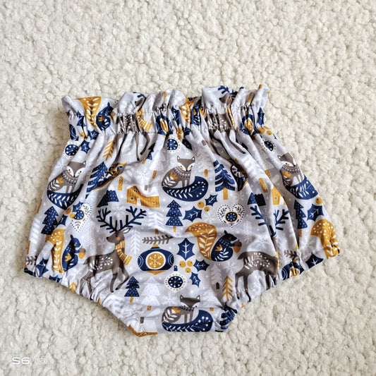 G5-8-5*;.' Fox Deer Blue Leaf Thong