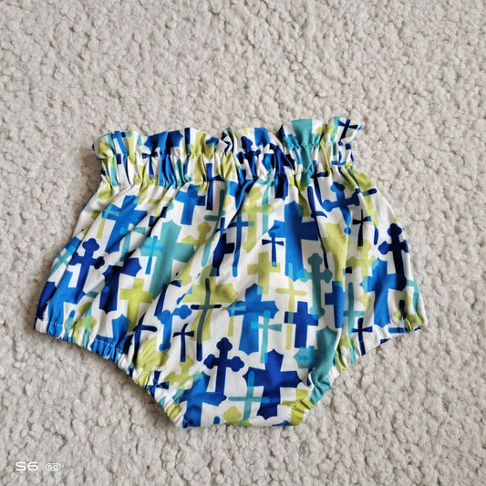 G5-8-6*.. Blue-green cross thong