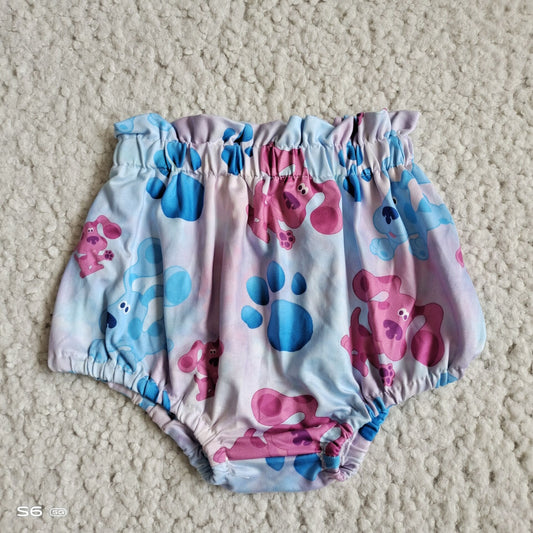 G5-12-3*.' Footprints Dog Powder Blue Thong