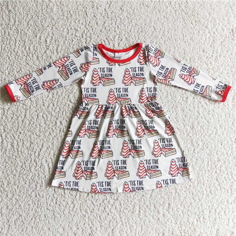 RTS NO MOQ Girls Tis The Season Green Long Sleeve Pants Set