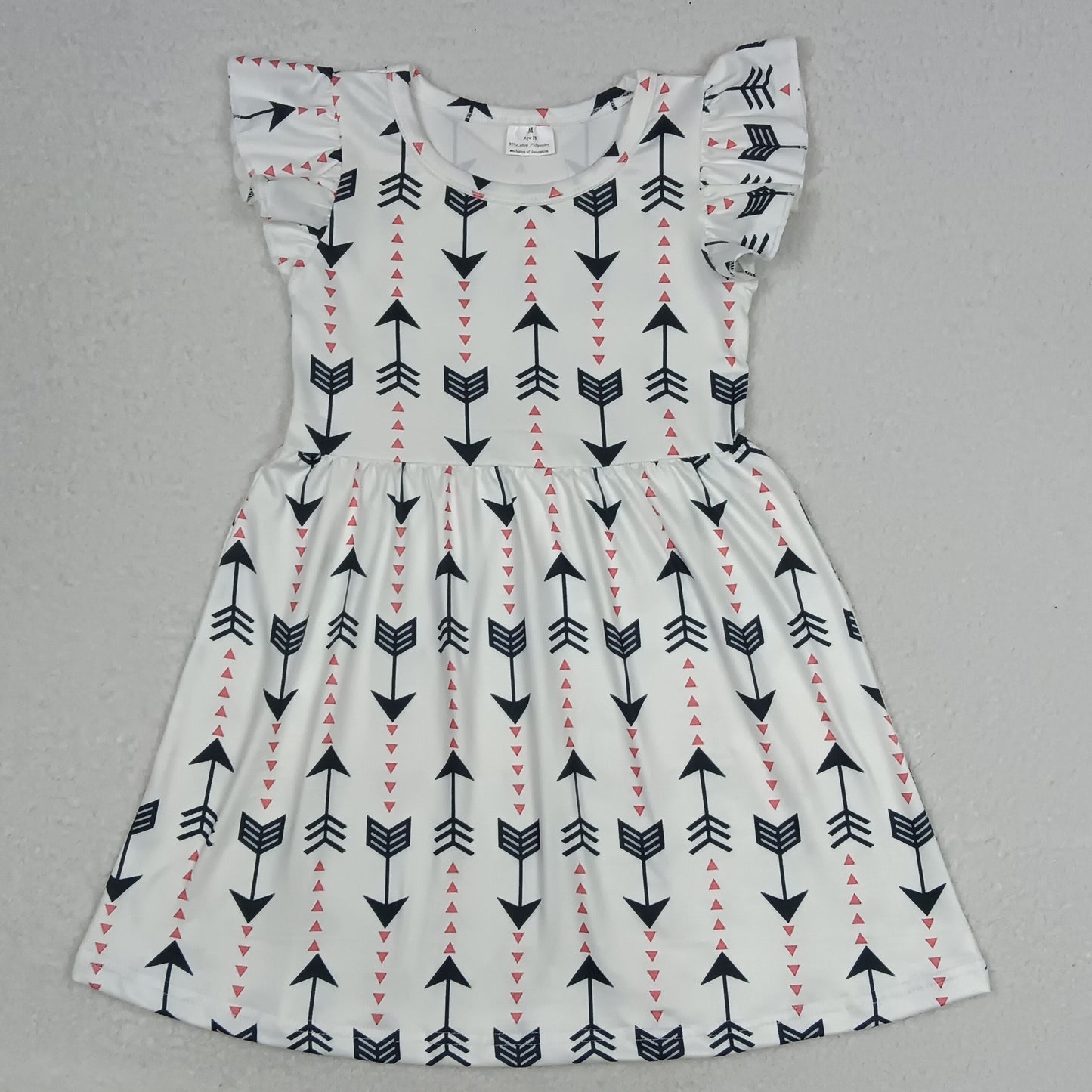 G4-5-9, \/'/ Arrow-shaped white flying sleeve skirt