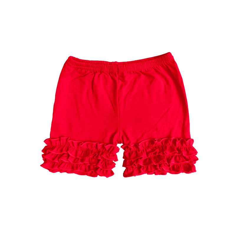 Custom pants cotton pants icing summer shorts watermelon red