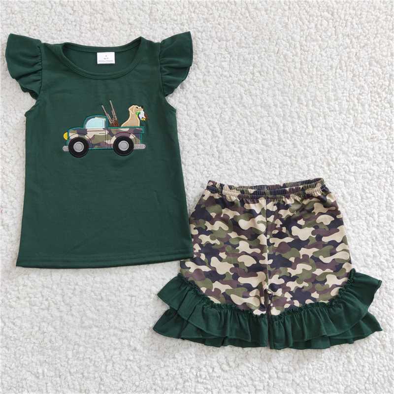 RTS NO MOQ baby boy and girls clothes embroidery Rompers Clothes Sets