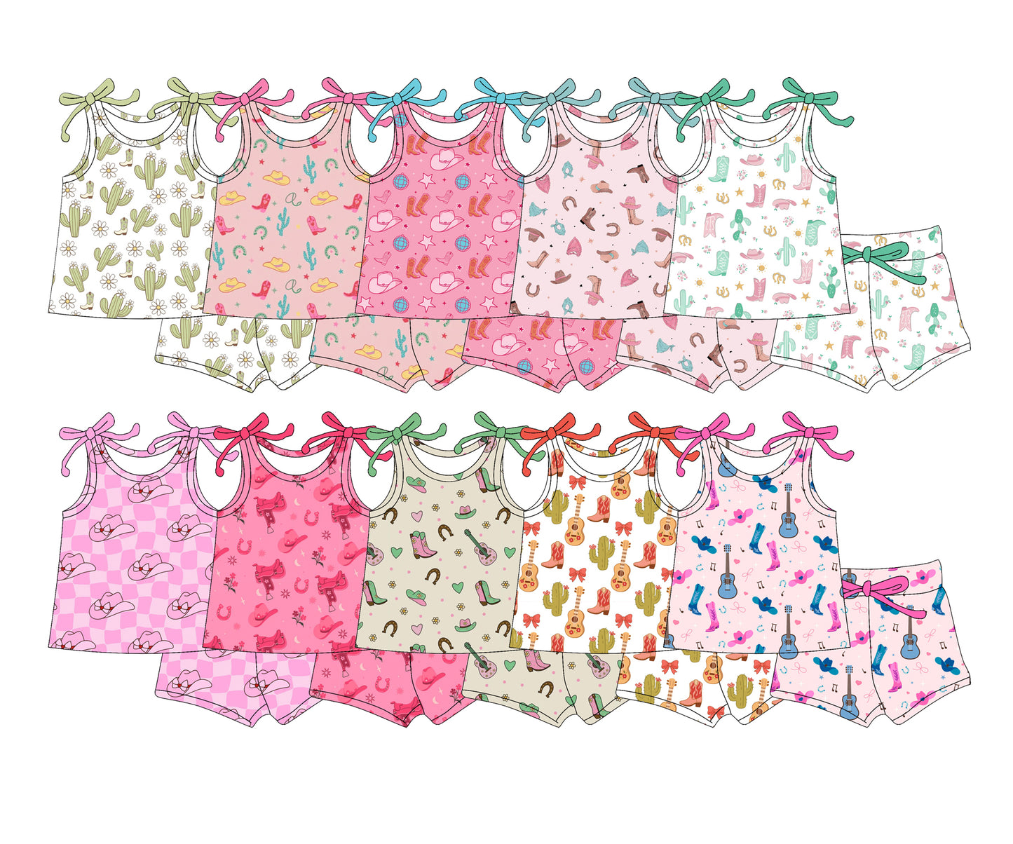 25.12.4 custom each style moq 5 eta 6-8week Sibling Sisters western baby boy clothes short sleeve shorts sets 10 match family design