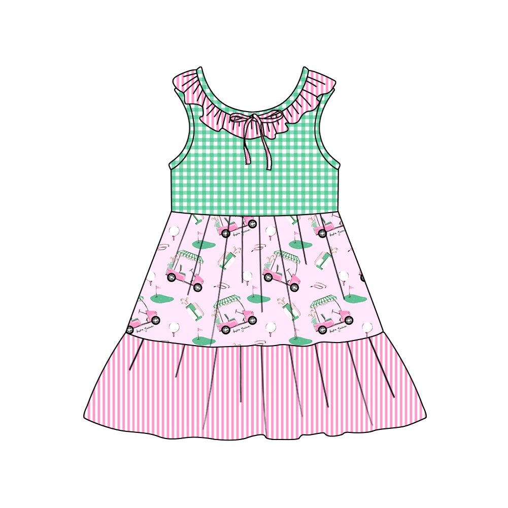 25.12.3 custom each style moq 5 eta 6-8week Sibling Sister baby girl short sleeves dress 6 match design