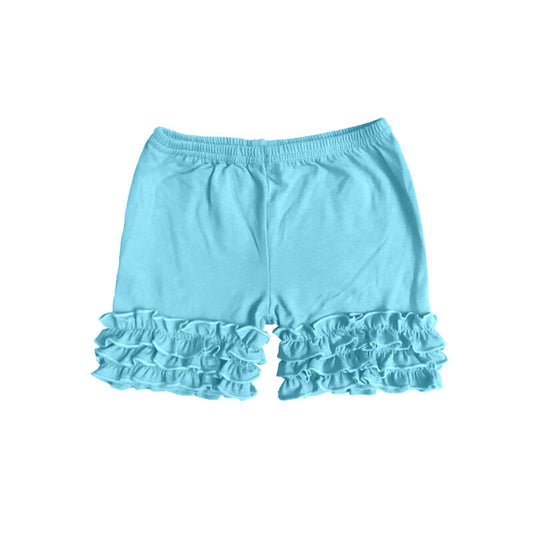 Deadline: February 9th cotton custom no moq  summer with icing shorts blue color