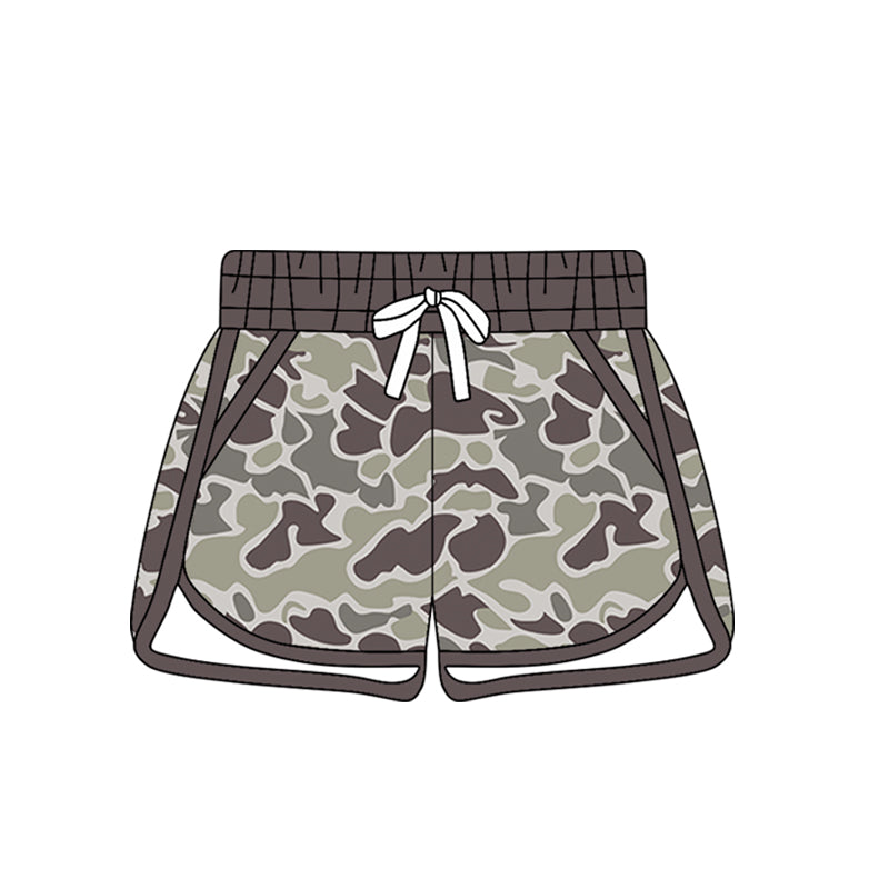 25.11.24 custom each style moq 5 eta 6-8week Sibling Sister camouflage baby summer shorts 8 match design