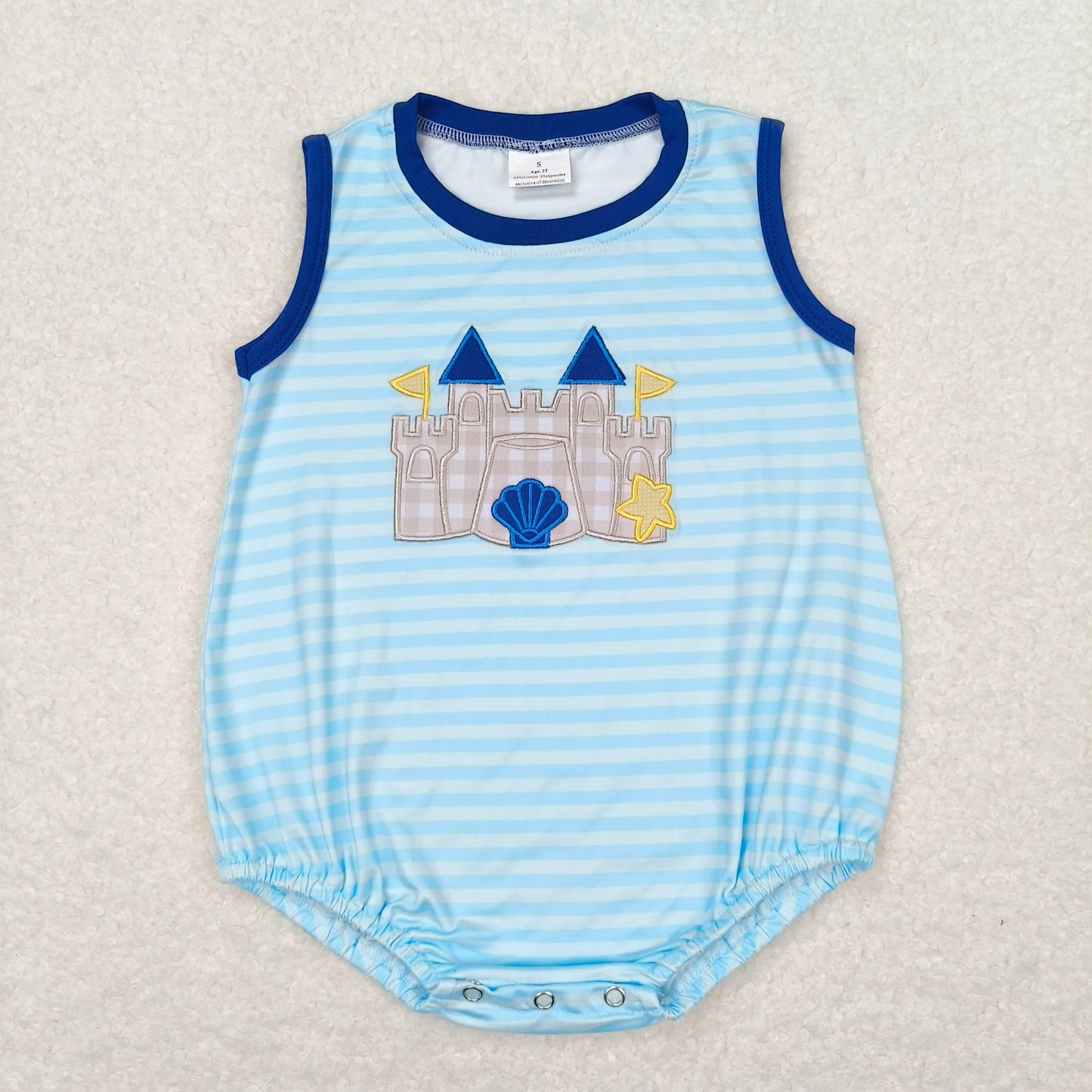 RTS NO MOQ Embroidery short-sleeved shorts suit & short-sleeved sets and romper