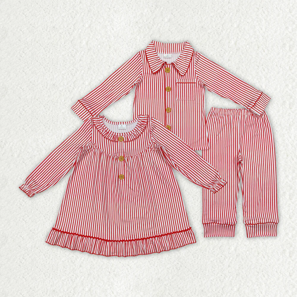 RTS Boys and girls Christmas long Sleeve Shorts sets dress