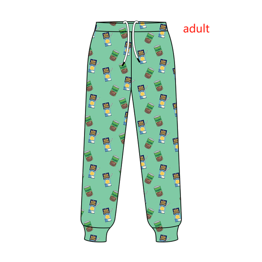 Deadline November 27 custom no moq eta 6-8weeks Adult Adult green trousers for women