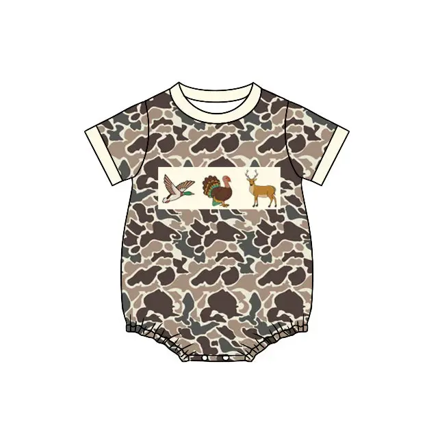 Custom moq 3 eta 7/8week moq 5 eta /4/5week Animal Print Brown Camouflage Short Sleeve Cropped Messenger