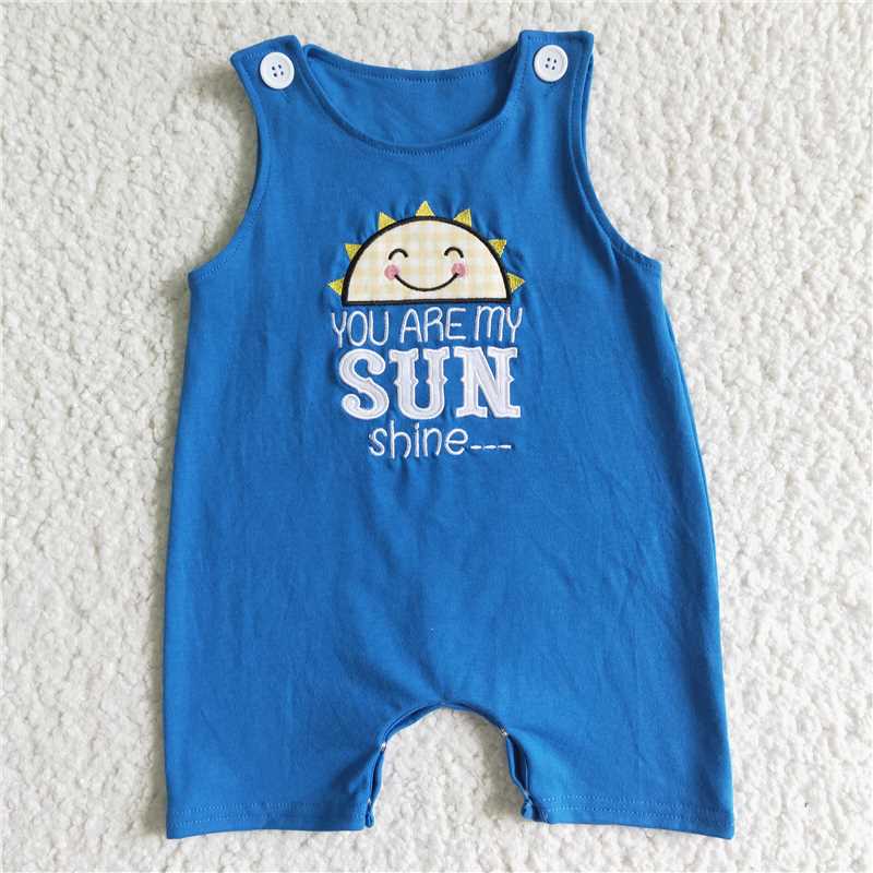 Baby Kids SUN YOU ARE MY SHINE Sibling Rompers Clothes Sets