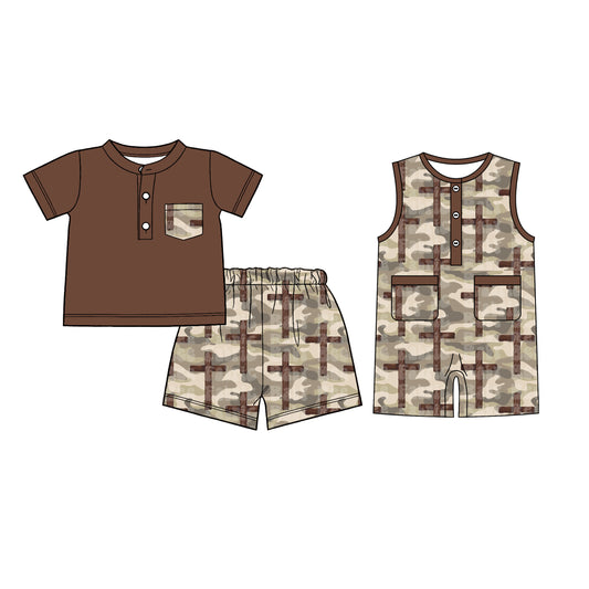 26.1.7 custom each style moq 5 eta 6-8week Sibling Sister easter baby boy short sleeve shorts sets and romper match design