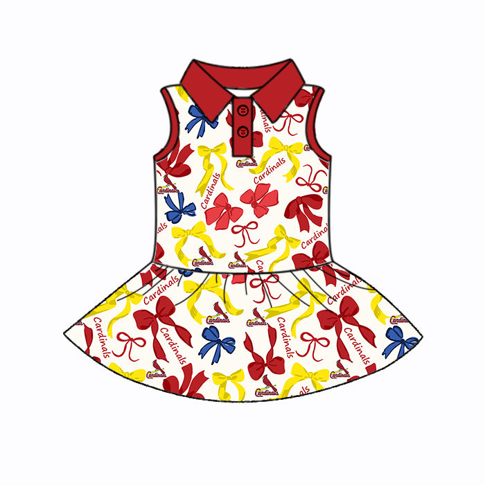 Custom moq 5 mix sizes summer teams baby girls clothes team red short sleeve skirts shorts sets dress 1 and dress 2 and dress 3 and dress 4-25.5.17
