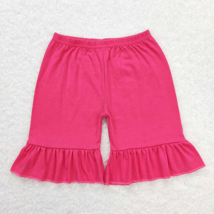 RTS NO MOQ baby girl clothes summer shorts