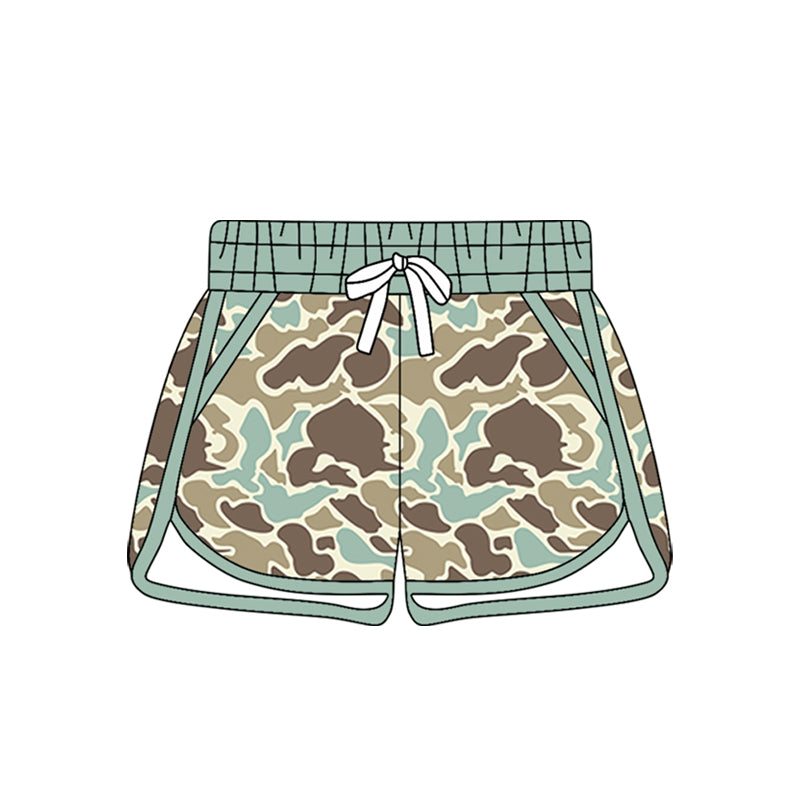 25.11.24 custom each style moq 5 eta 6-8week Sibling Sister camouflage baby summer shorts 8 match design