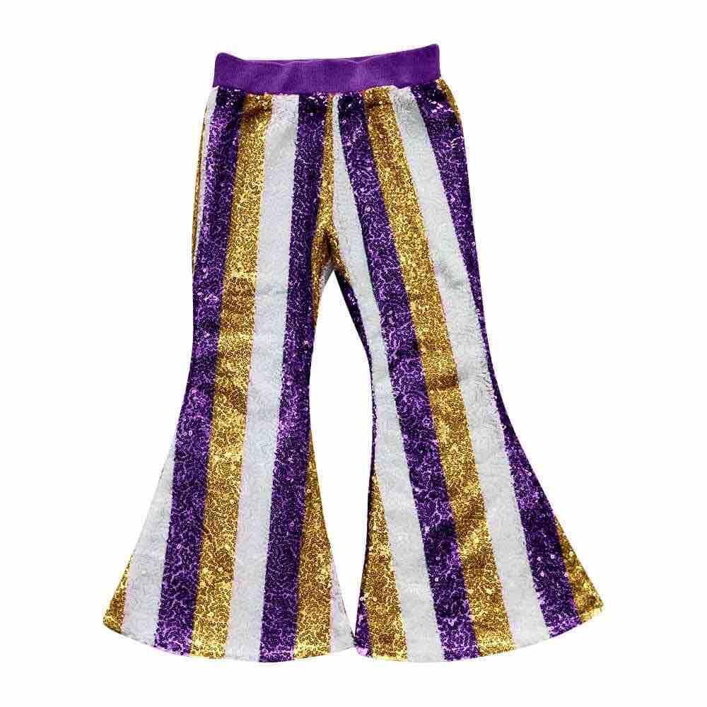 girls' sequin trousers