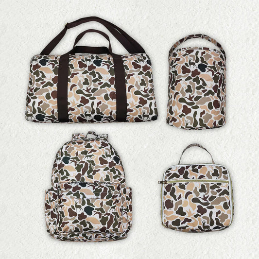 RTS NO MOQ ETA 5/7days Arrived Camouflage kids backpack