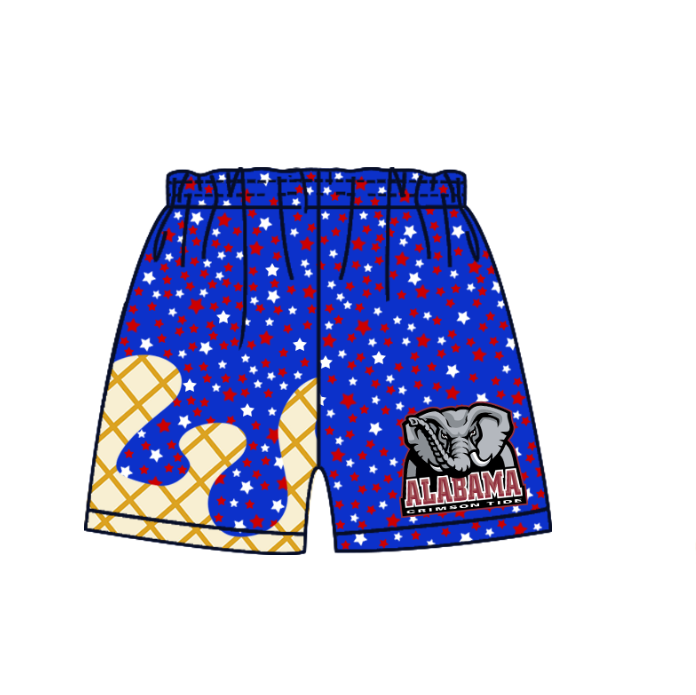 Custom summer teams baby girls clothes team blue hooded long sleeve tops and dress and skirts and shorts 1 and shorts 2-25.5.8