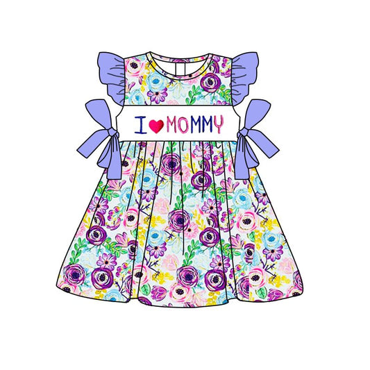 5.8 custom moq 5 eta 4-5weeks flowers prints purple skirt