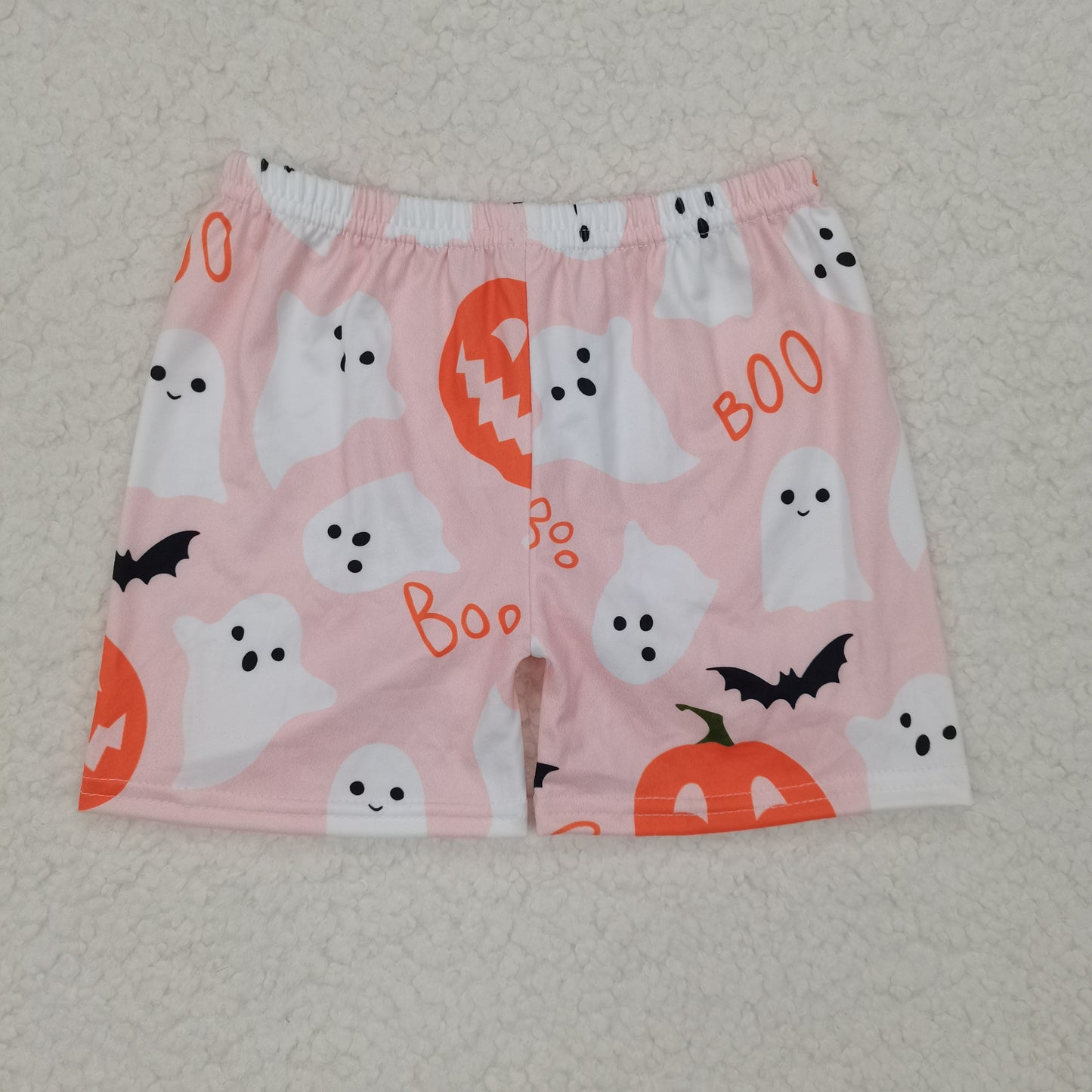 RTS SALES NO MOQ Orange Pumpkin Bat Shorts