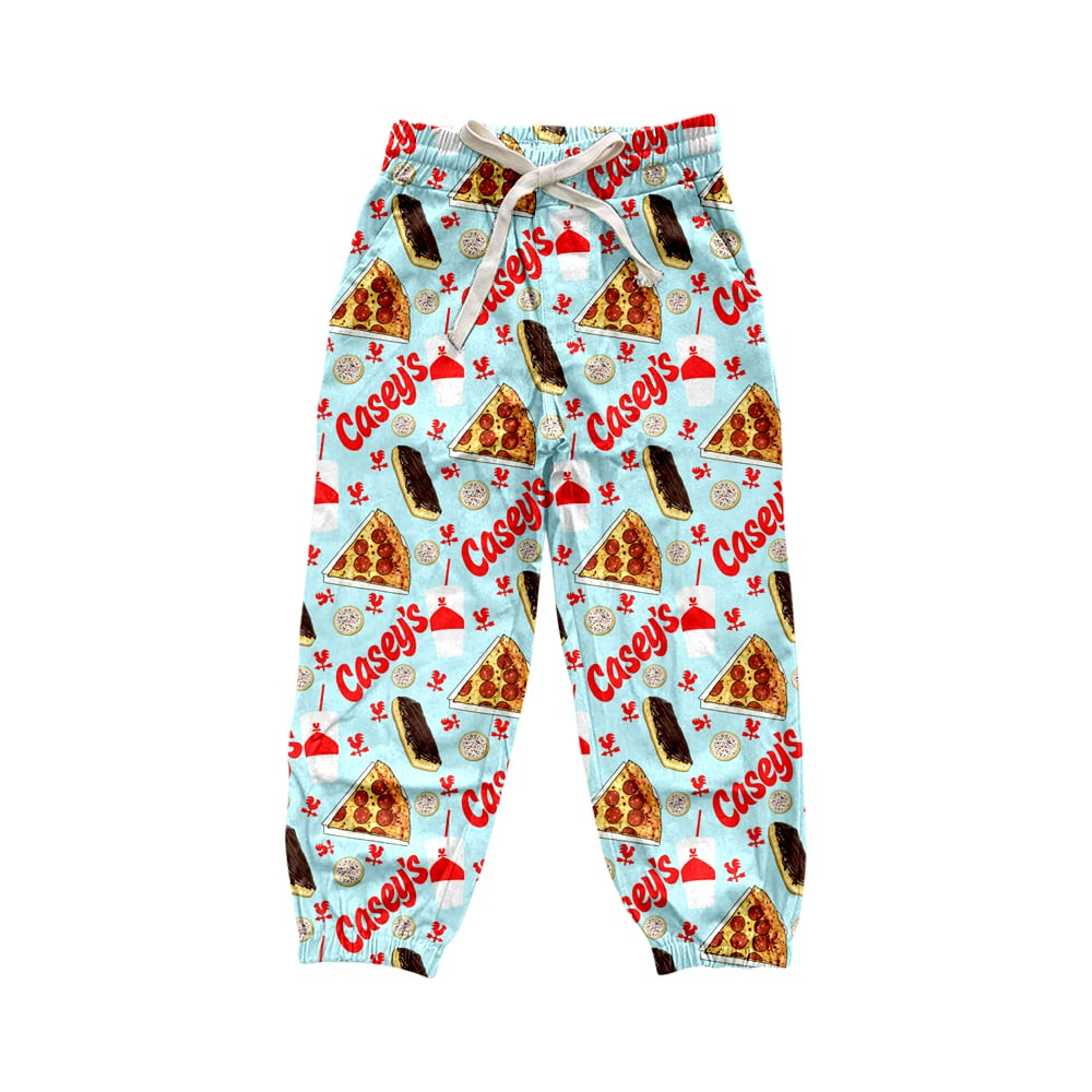 Custom moq 5 mix size milk silk baby boy clothes long pants