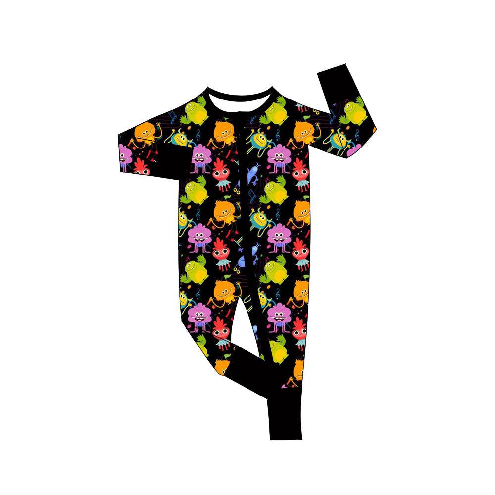 Custom moq 3 eta 7/8week moq 5 eta /4/5week Cartoon Long Sleeve Romper