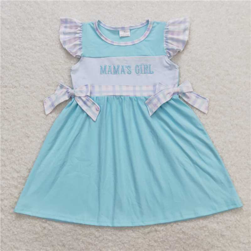 RTS Boys and girls Embroidered Short Sleeve Shorts sets dress rompers