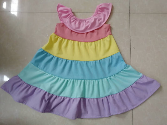 Pure cotton patchwork skirt moq 5