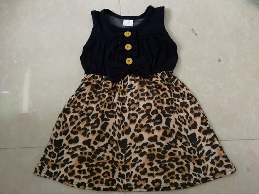 summer leopard print skirt