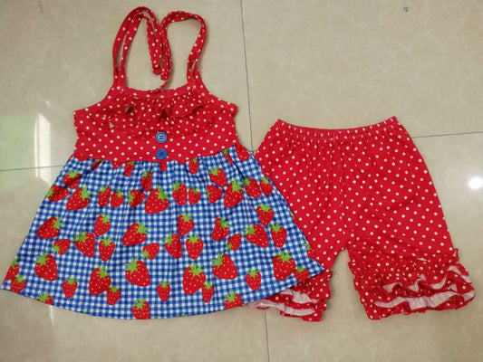 Strawberry girl suit