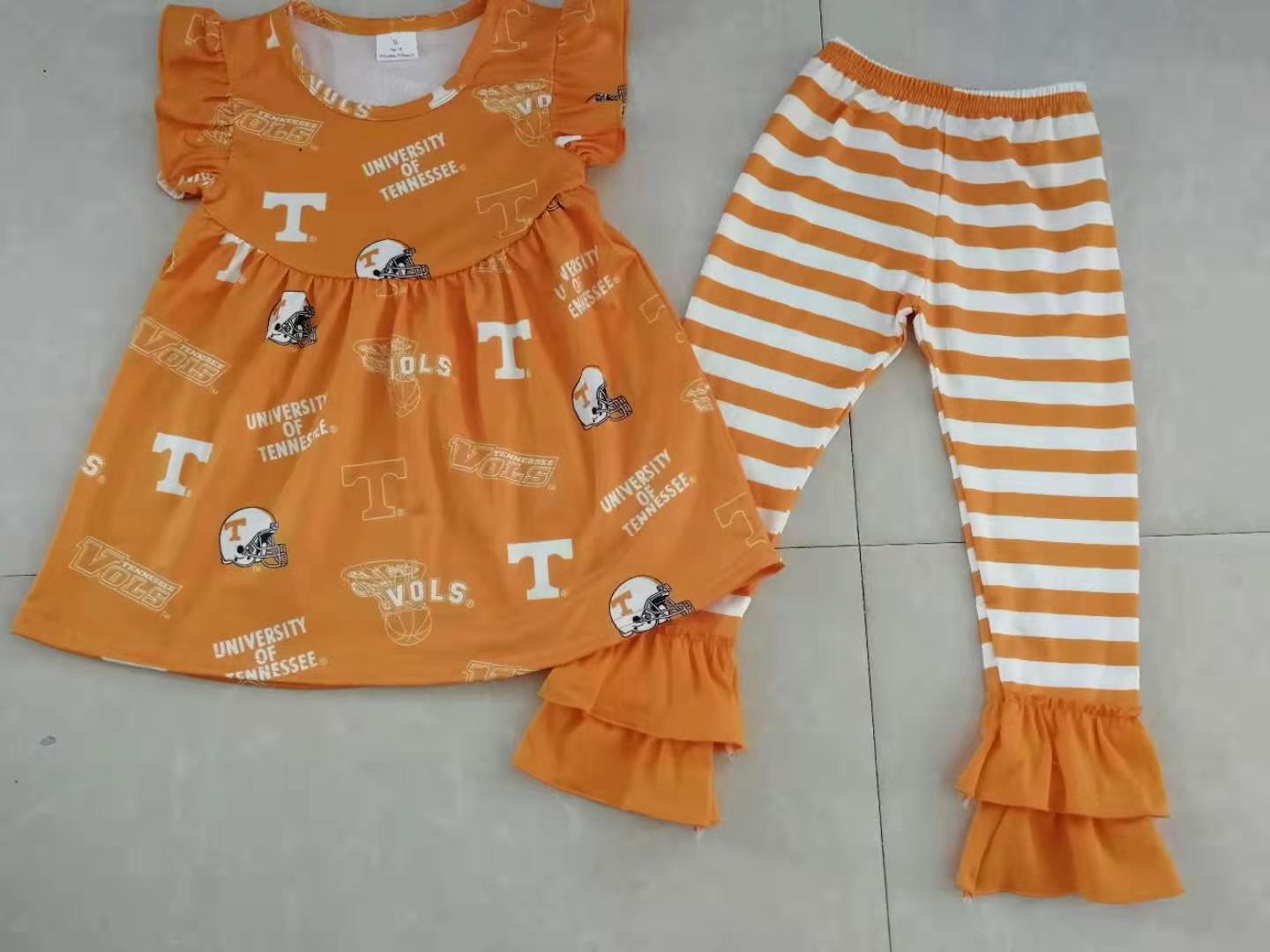 T Orange girl suit