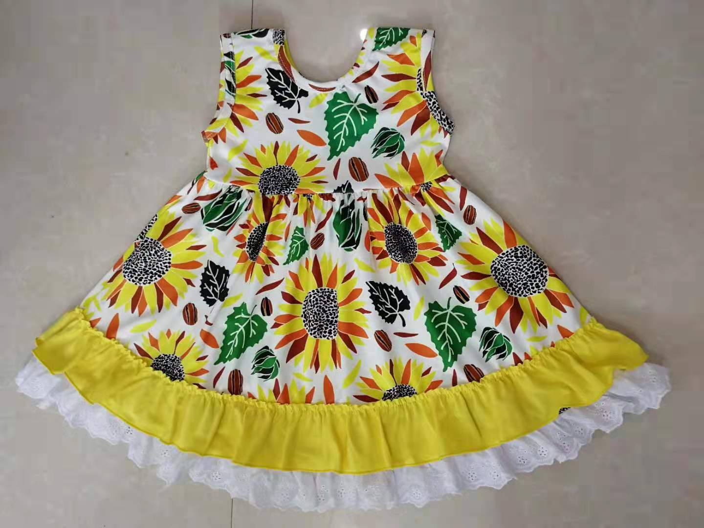 Sunflower summer skirt