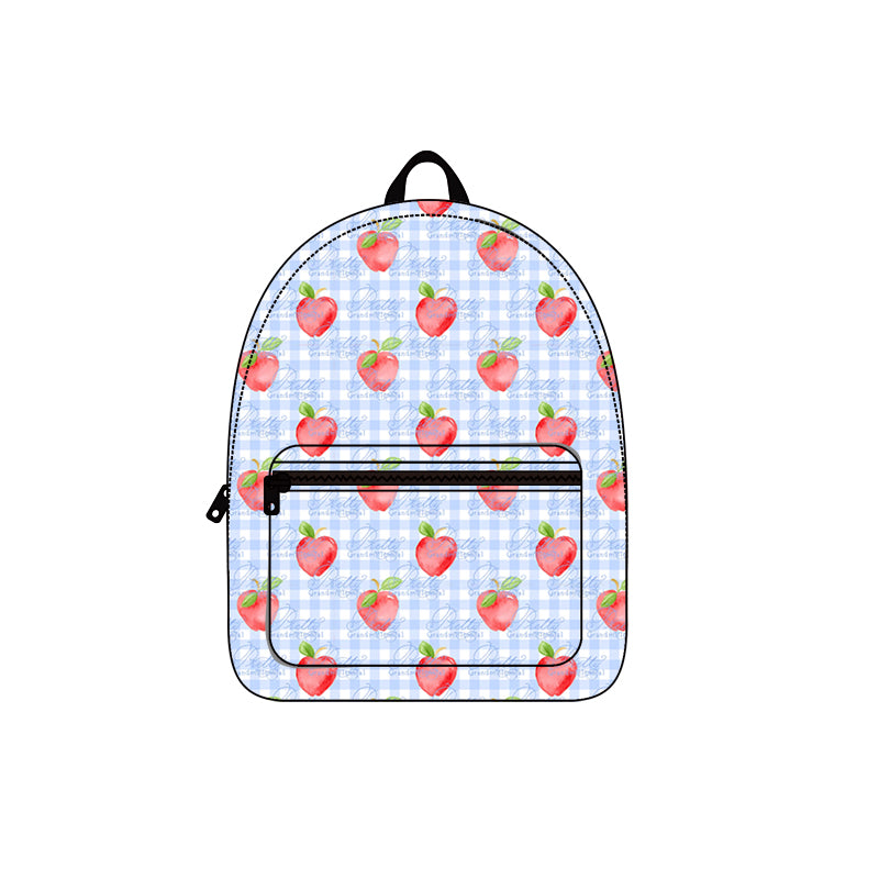 peaches zipper backpack