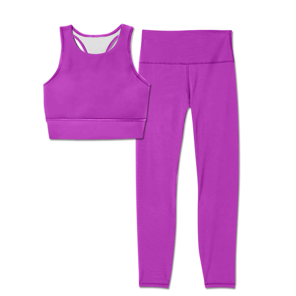 purple top pants for adults