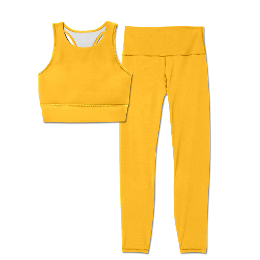 yellow top pants for adults