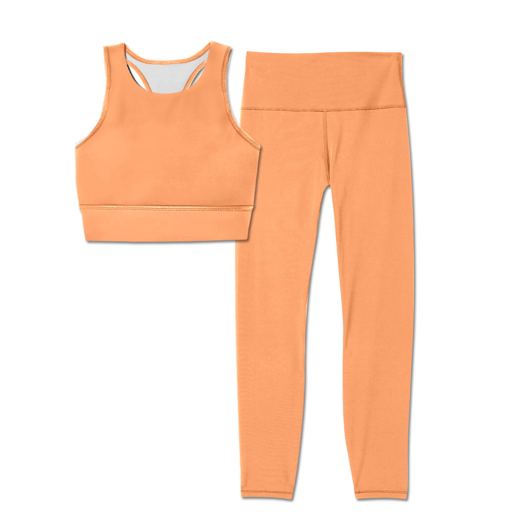 orange top pants for adults