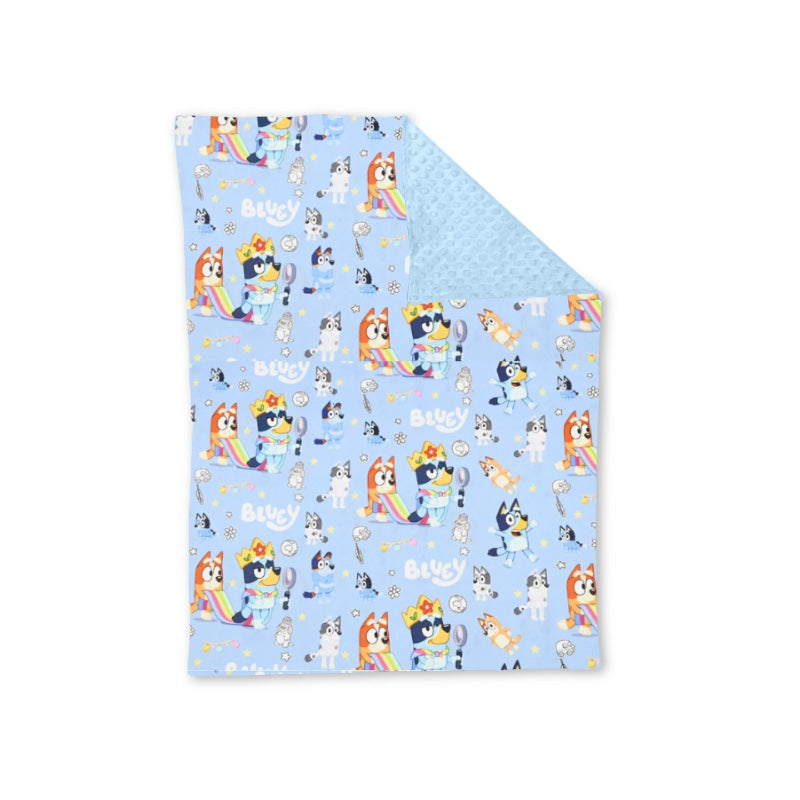 BL0131 baby newborn bluey blanket