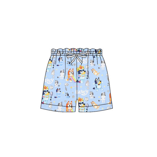 3-6M-6-7T baby boy clothes bluey boy summer swim shorts