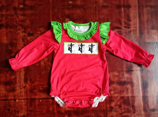 Custom moq 3 eta 6-7weeks Pole Worker Green Flying Sleeve Red Long Sleeve Short Jumpsuit