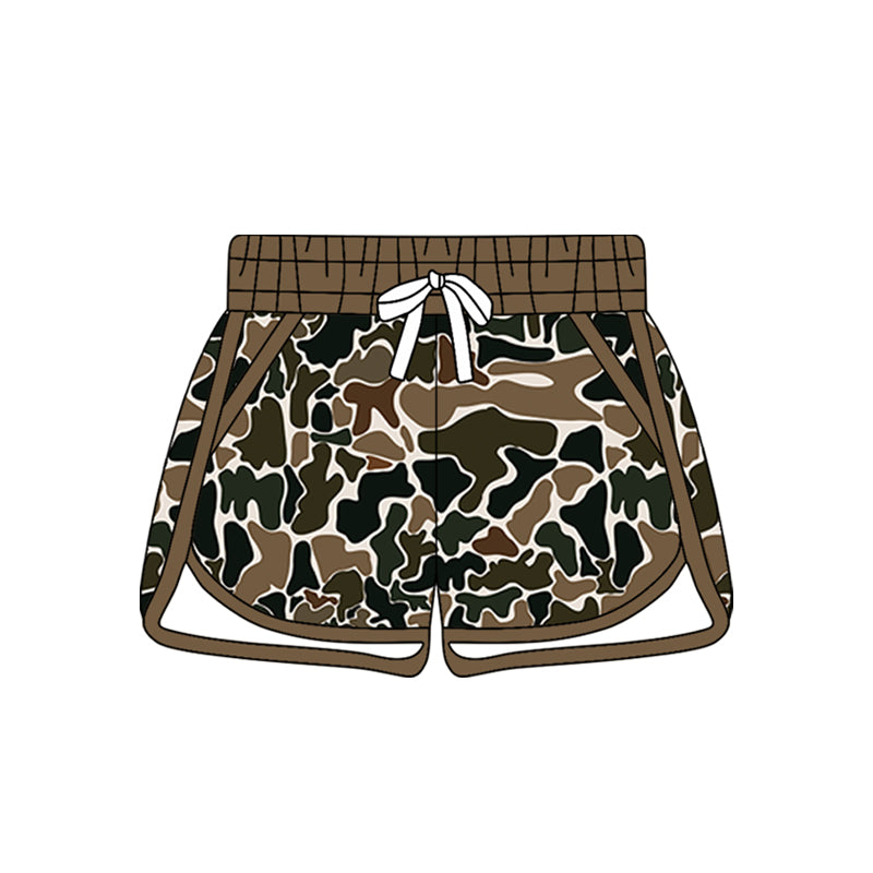 25.11.24 custom each style moq 5 eta 6-8week Sibling Sister camouflage baby summer shorts 8 match design