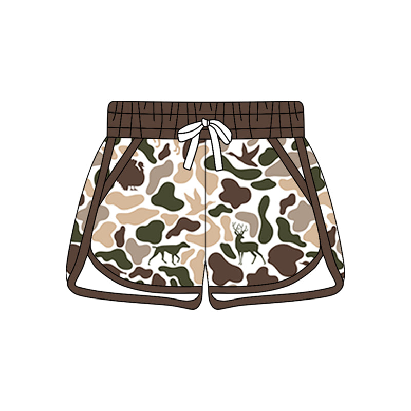 25.11.24 custom each style moq 5 eta 6-8week Sibling Sister camouflage baby summer shorts 8 match design