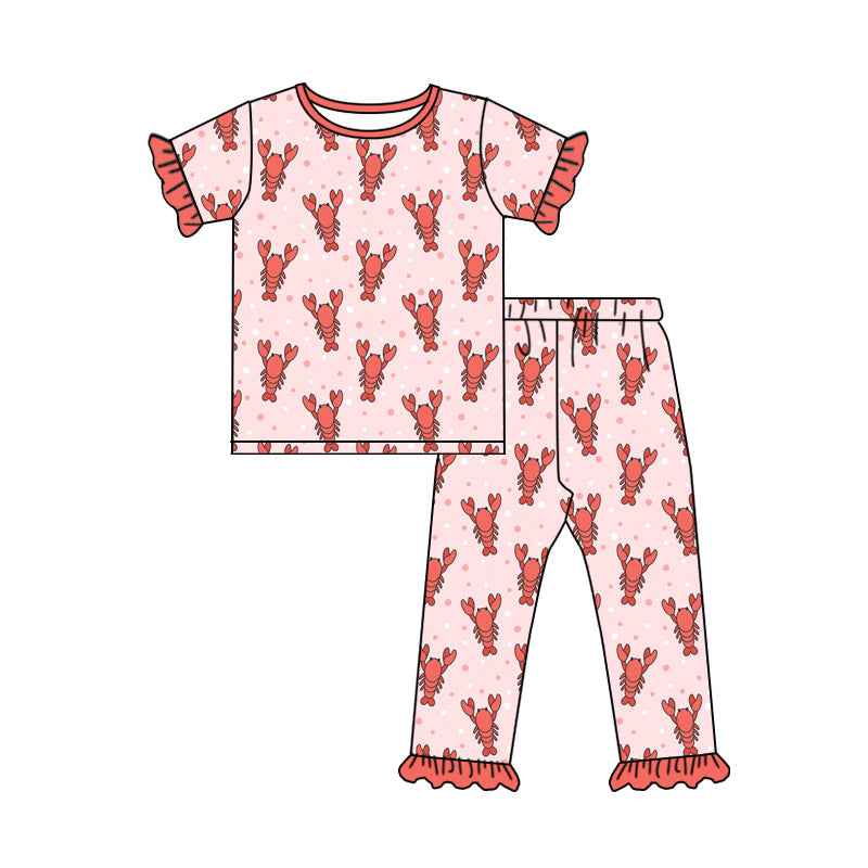 26.1.3 custom each style moq 5 eta 6-8week Sibling Sisters baby girl short sleeve pants sets 3 match family design