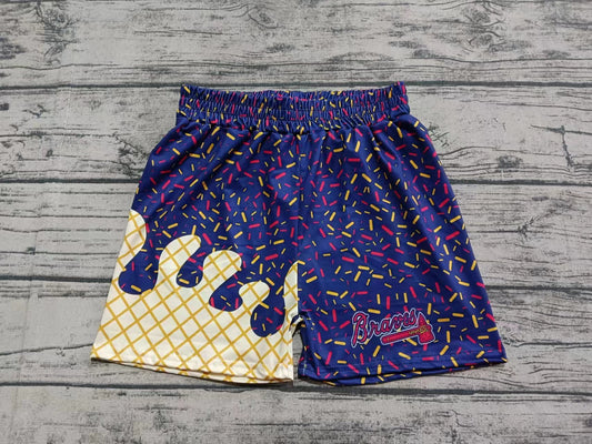 custom moq 3 eta 6-8weeks kids and adult Gold White Beach Summer Shorts