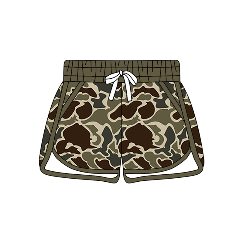 25.11.24 custom each style moq 5 eta 6-8week Sibling Sister camouflage baby summer shorts 8 match design