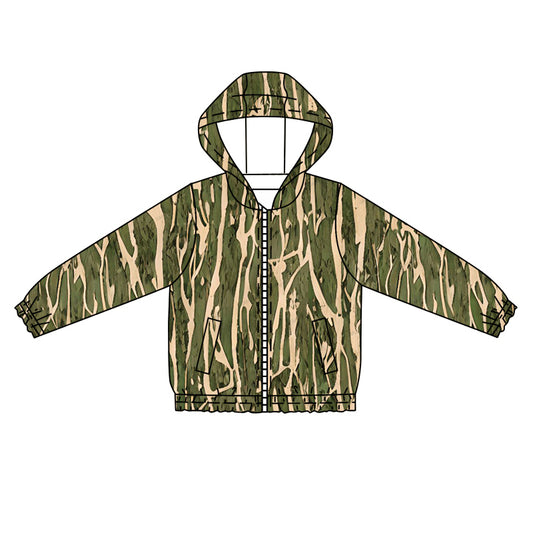 8.9 custom each style moq 5 eta 4-6week baby boys clothes camouflage green hooded long sleeve top